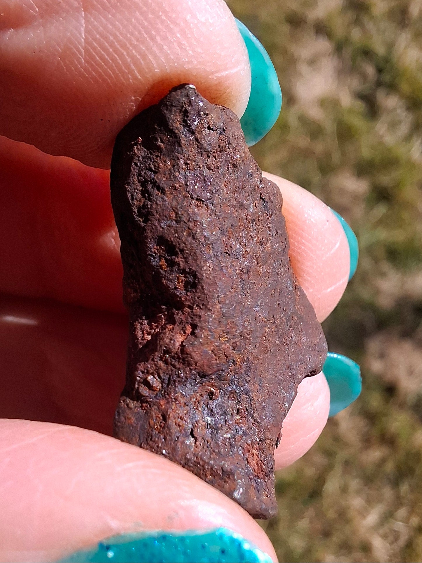 Gebel Kamil Iron Meteorite, 13.75g (Ref: K42)