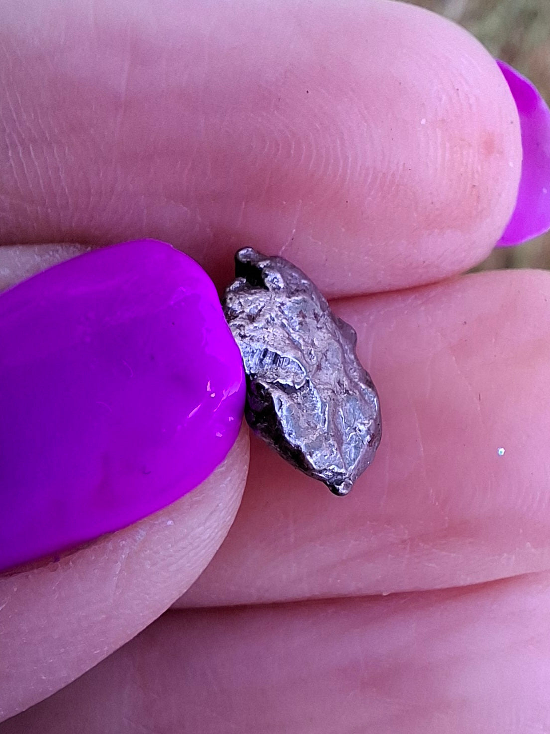 Campo del Cielo, 0.96g, Nickel Iron Meteorite (Ref: C7)