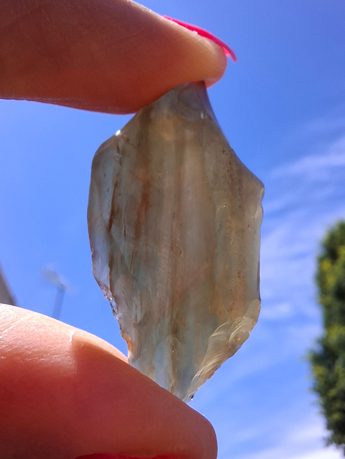 Libyan Desert Glass (darker) Piece, 8.34g, Tektite (Ref: L1370)