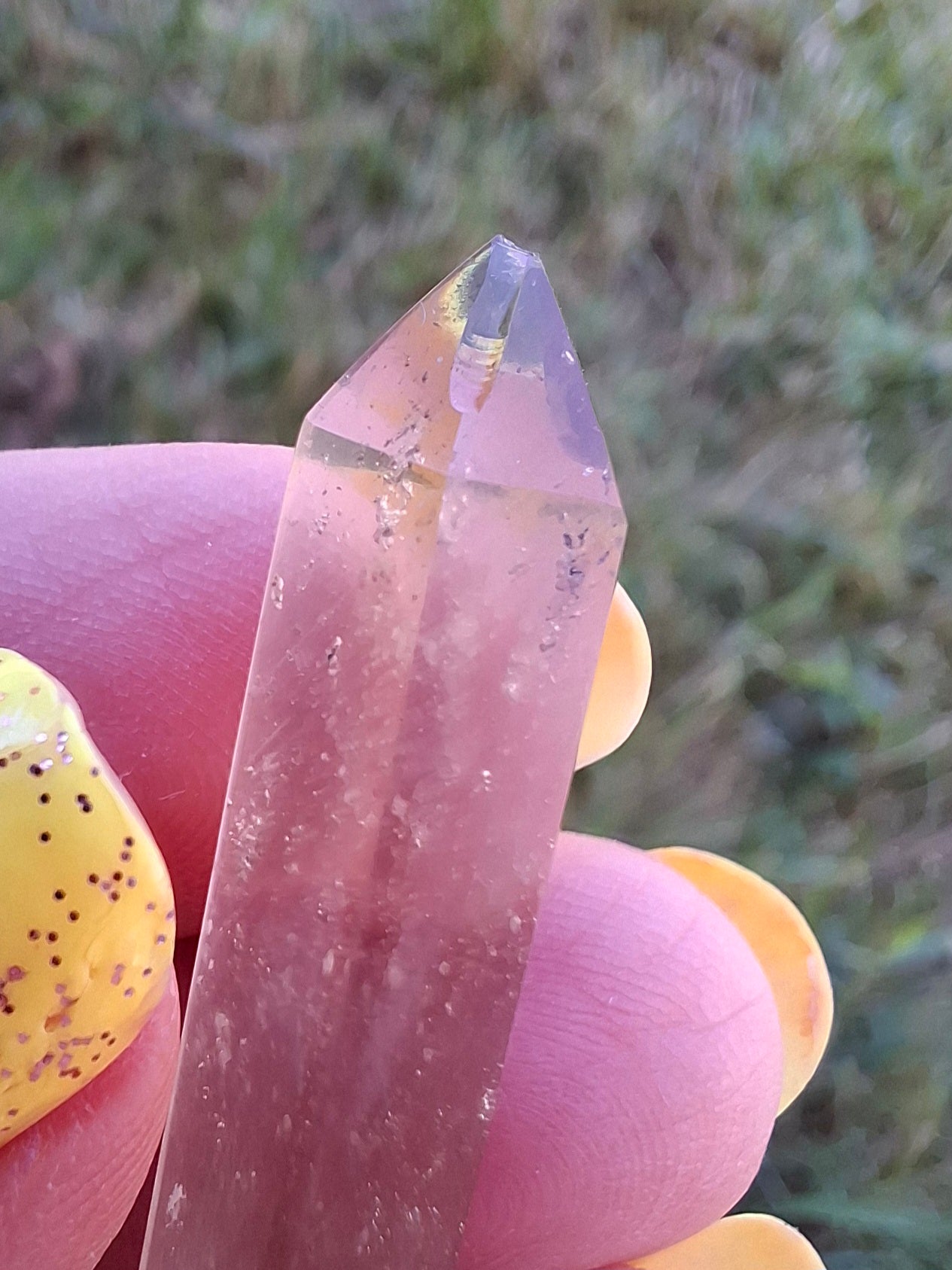 Libyan Desert Glass DT Carving, 3.93g, Tektite (Ref: LDT3)