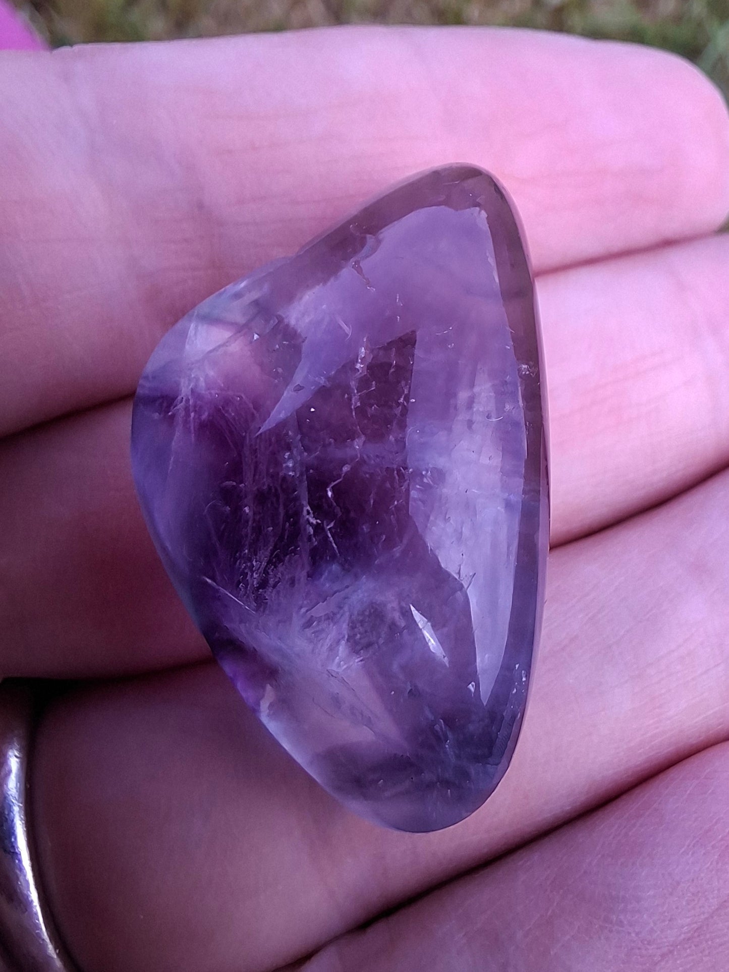Fluorite, Tumble Stone, Crystal (Ref :T46)