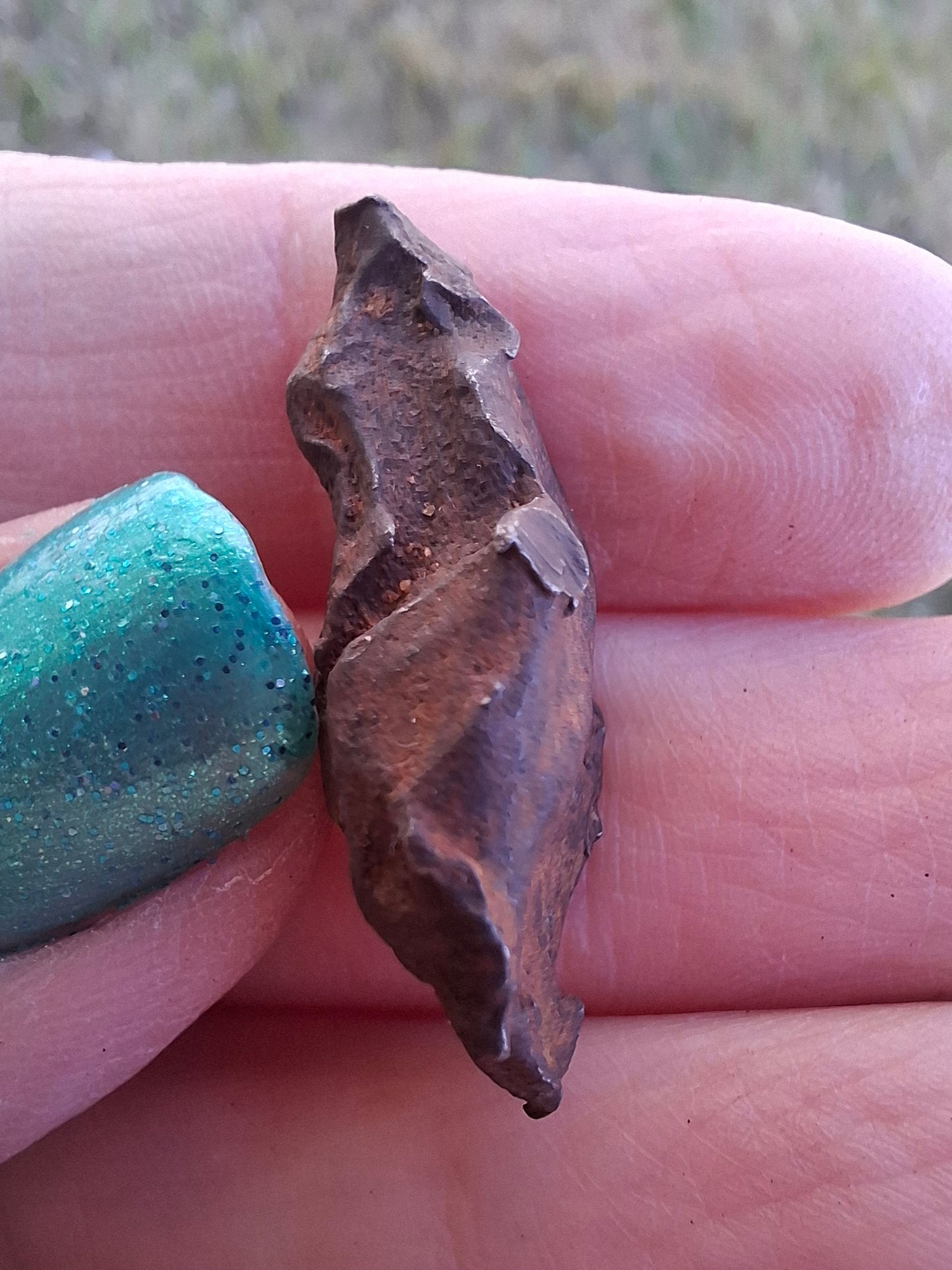 Gebel Kamil Iron Meteorite, 9.78g (Ref: K39)