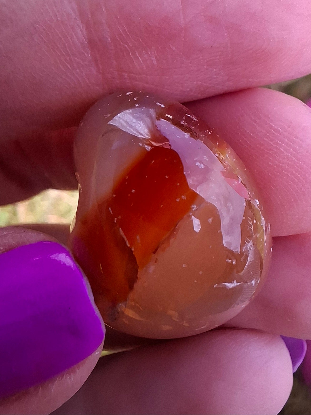 Carnelian, Tumble Stone, Crystal (Ref: T66)