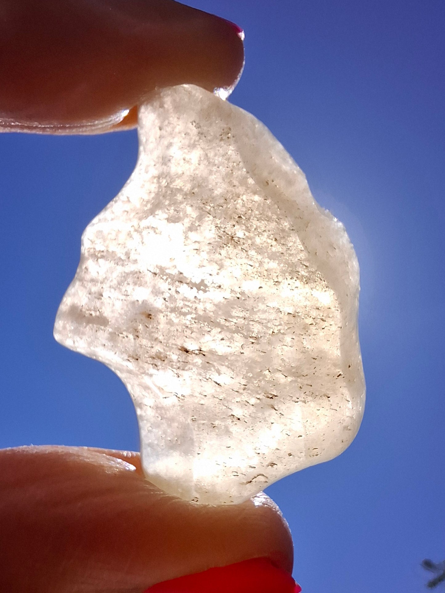 Libyan Desert Glass Piece, 12.31g, Tektite