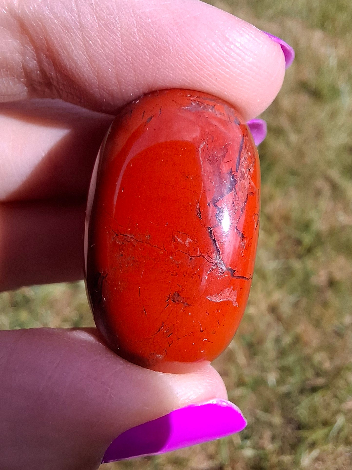 Red Jasper, Tumble Stone, Crystal (Ref: T85)