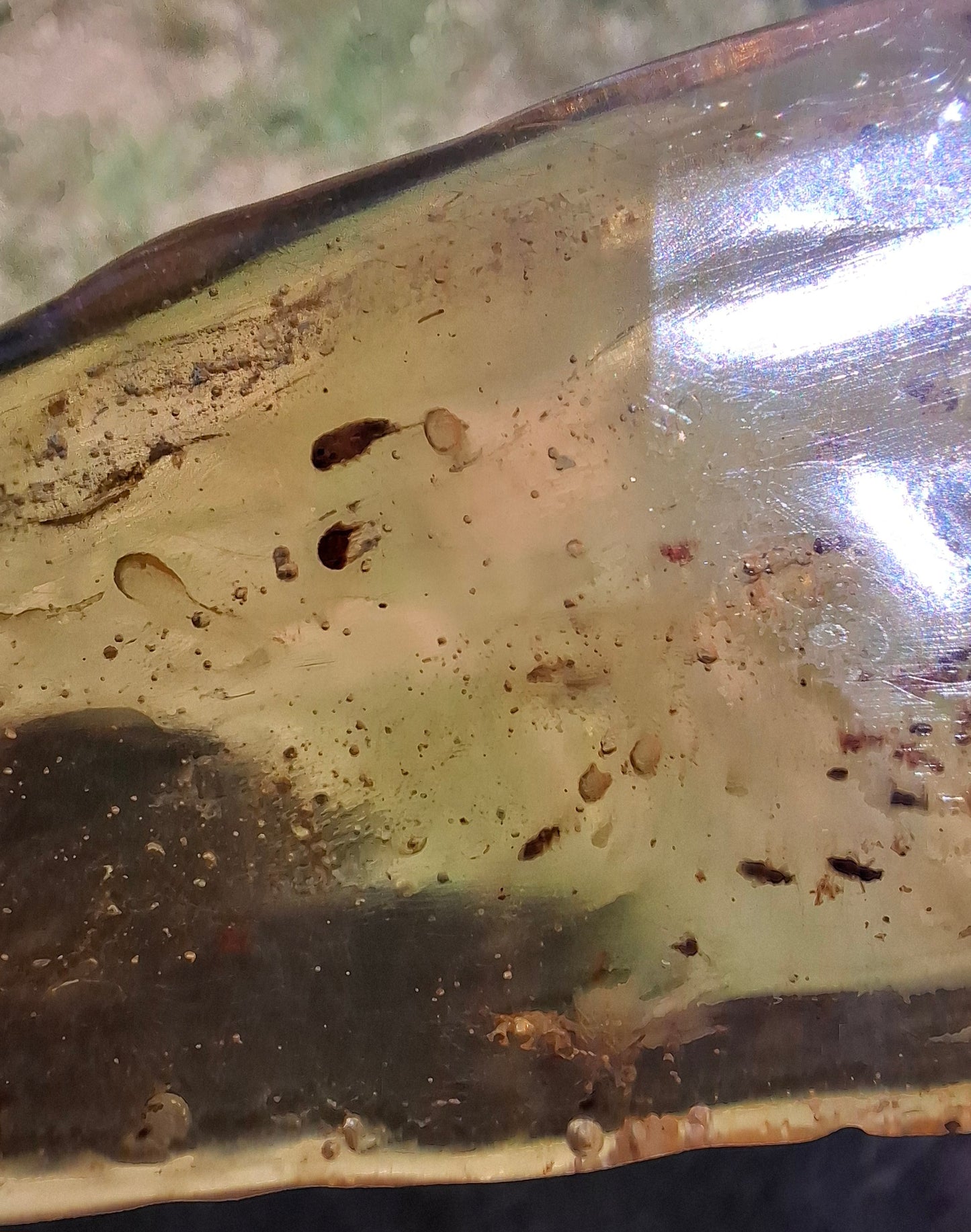 Copal Young Amber with INSECTS inside, 28.43g, Fossil (Ref: CA10)