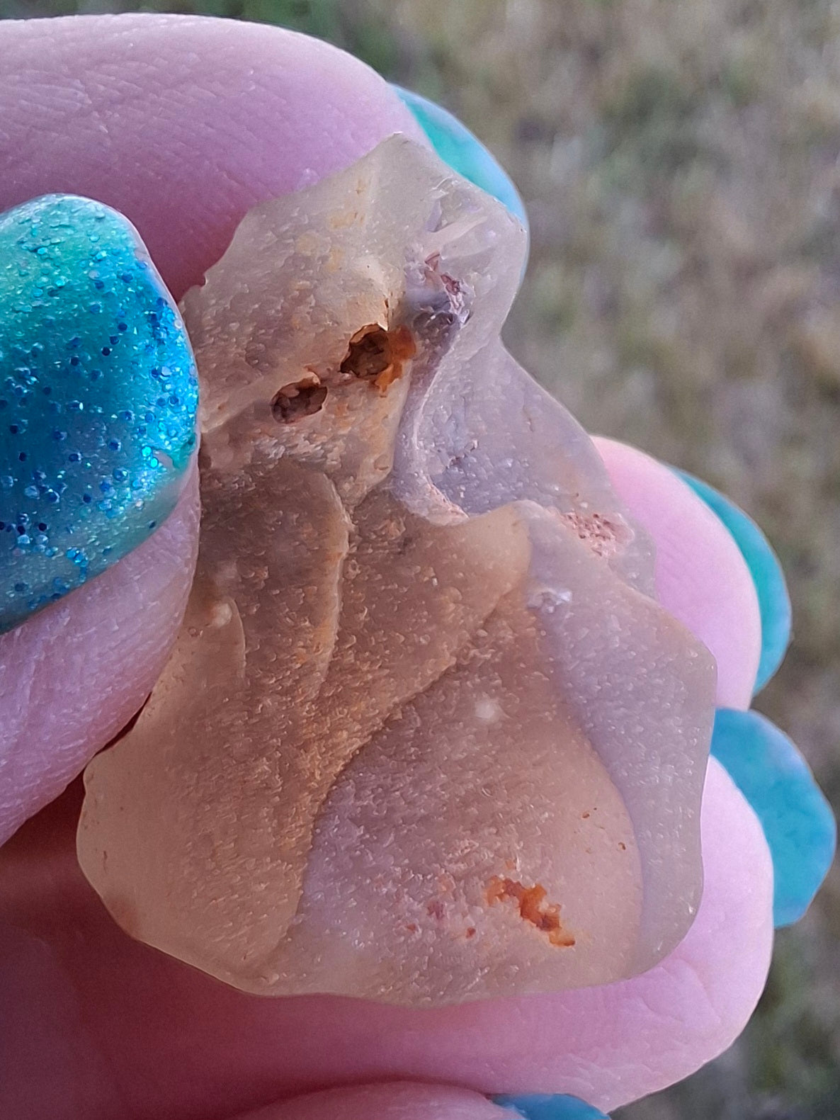 Libyan Desert Glass Piece, 6.97g, Tektite