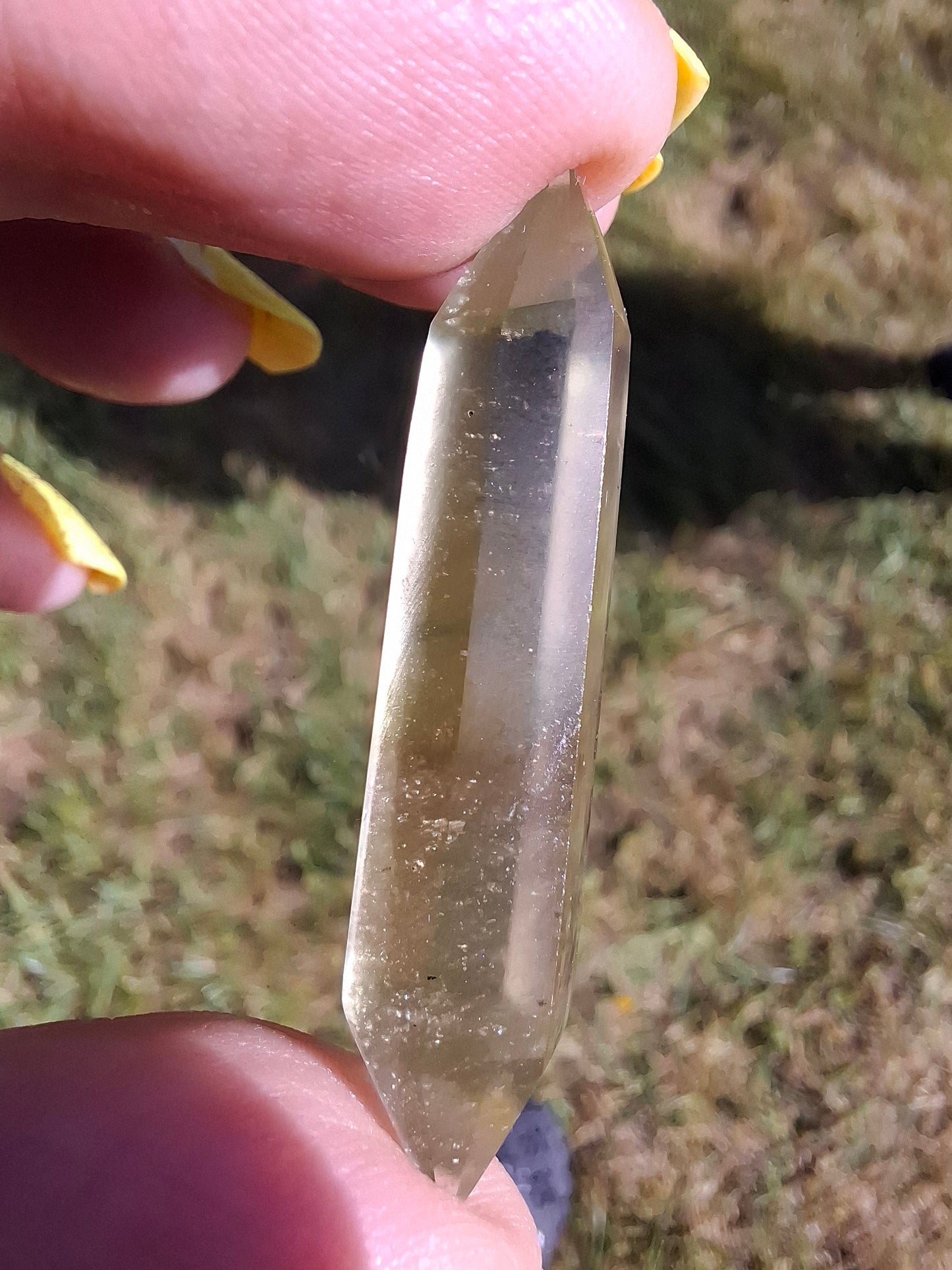 Libyan Desert Glass DT Carving, 4.71g, Tektite (Ref: LDT9)