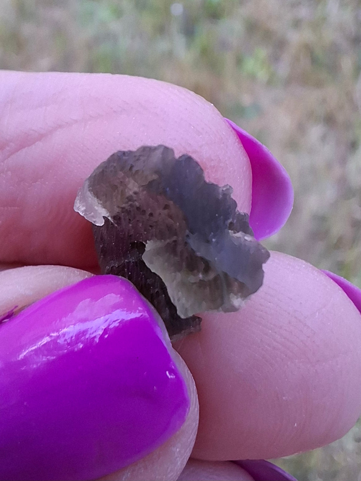 Moldavite Piece, 1.00g, Tektite (Ref: 1442)