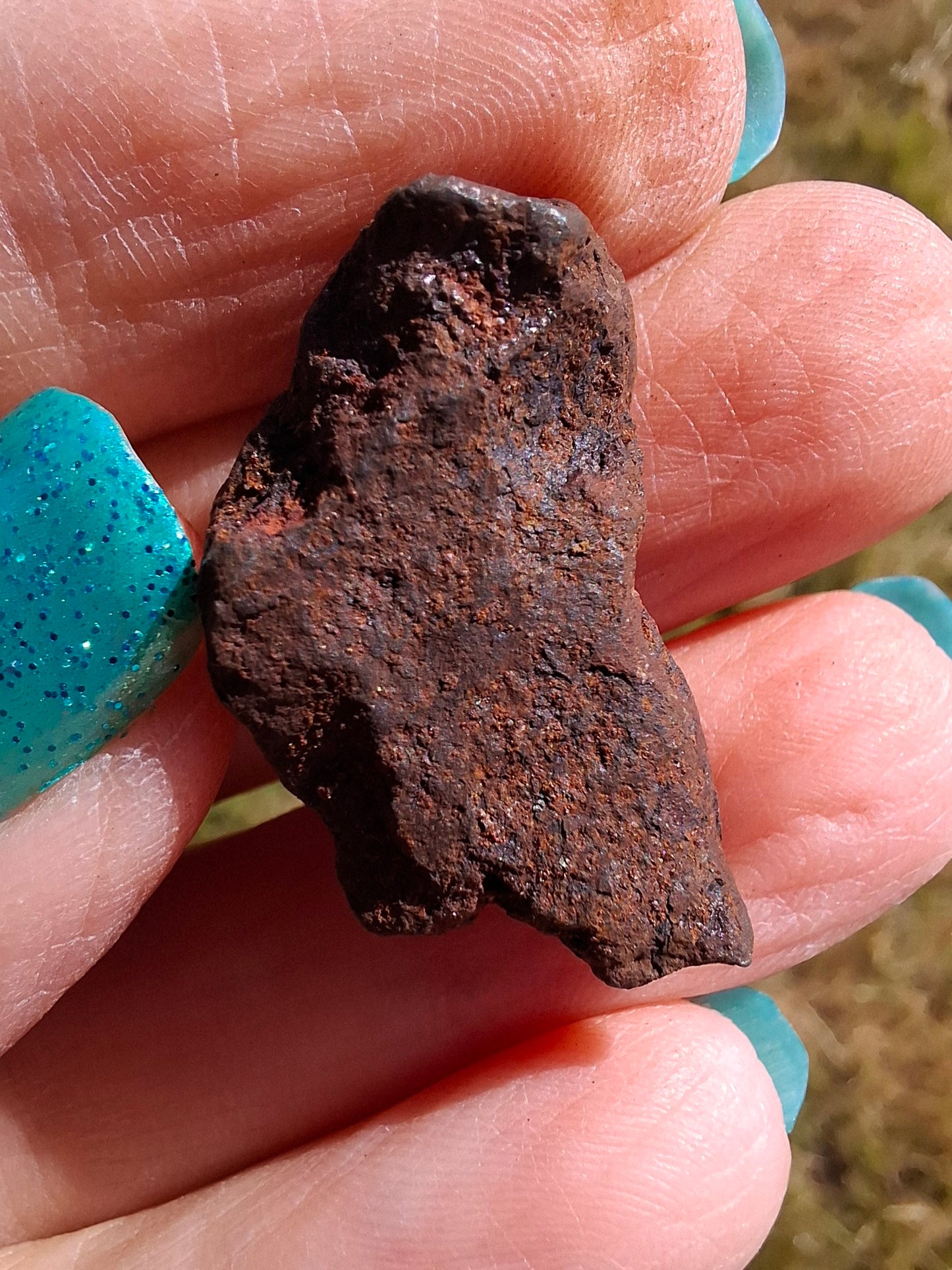 Gebel Kamil Iron Meteorite, 13.75g (Ref: K42)