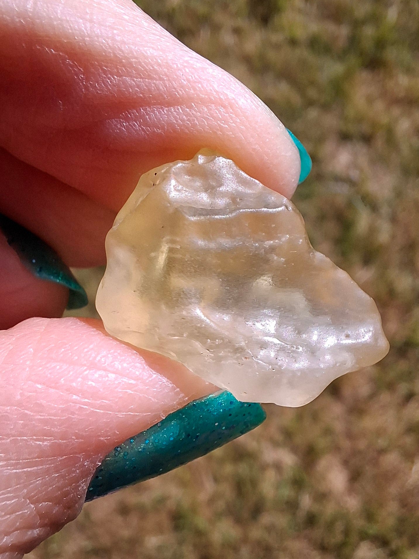 Libyan Desert Glass Piece, 5.58g, Tektite