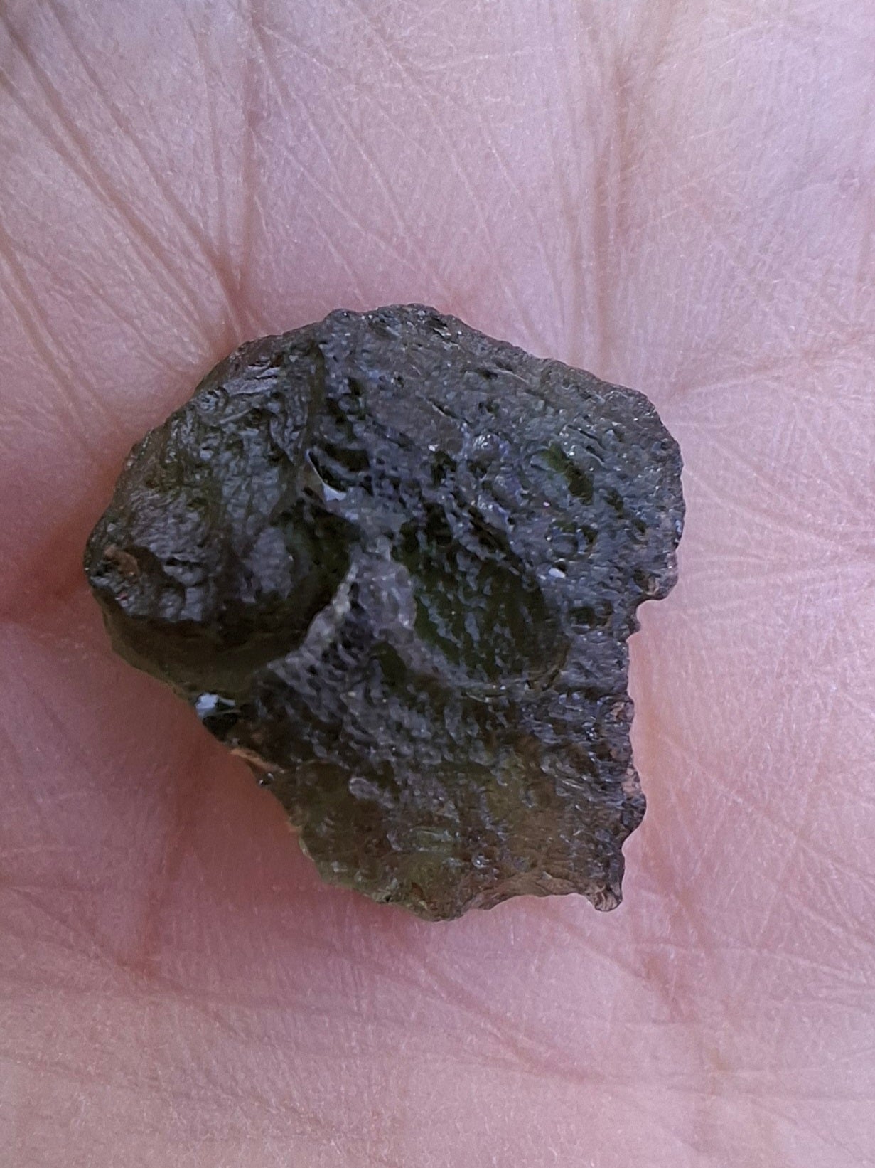Moldavite Piece, 1.92g, Tektite (Ref: 1426)