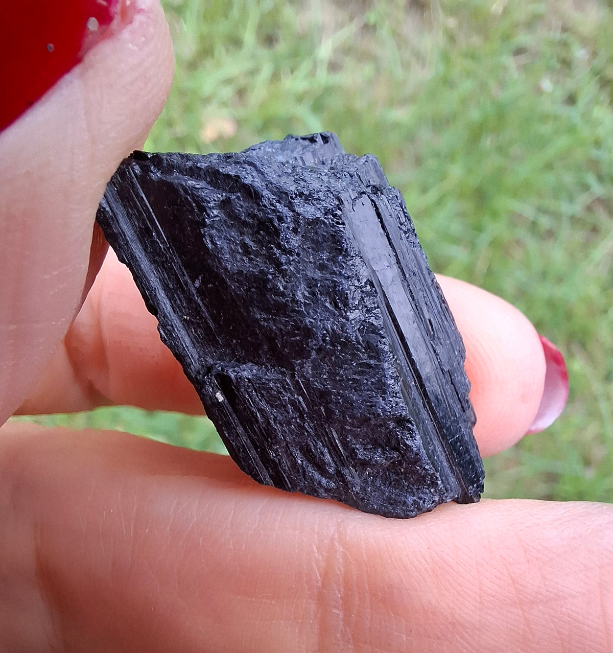 Black Tourmaline RAW, 12.40g, Crystal (Ref: RBT2)