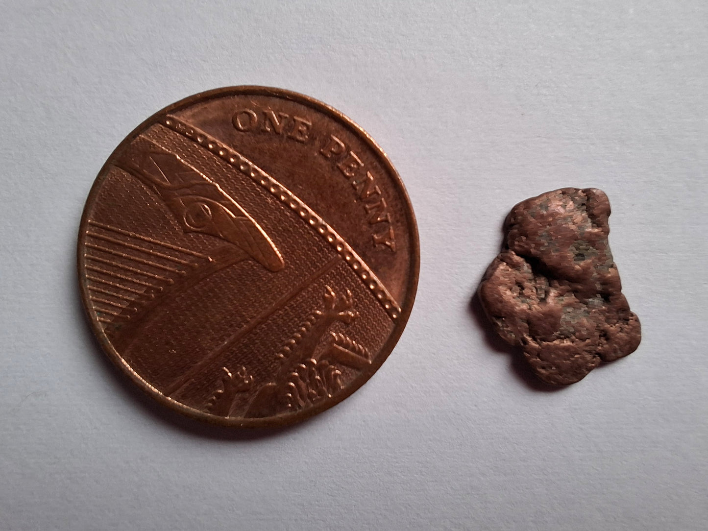 Native Copper Nugget, 0.50g, (Ref: COP4)