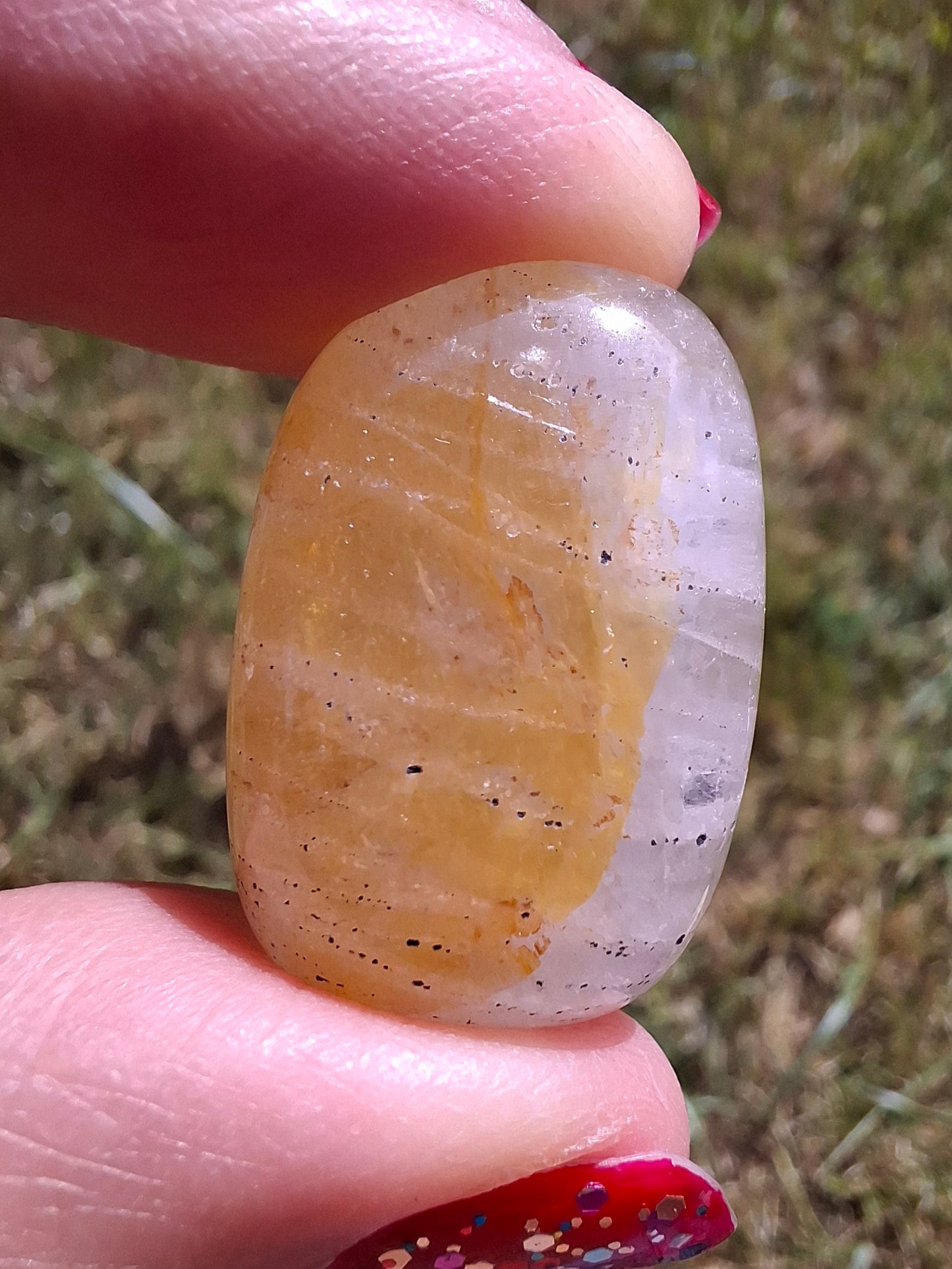 Golden Healer, Tumble Stone, Crystal (Ref: T188)