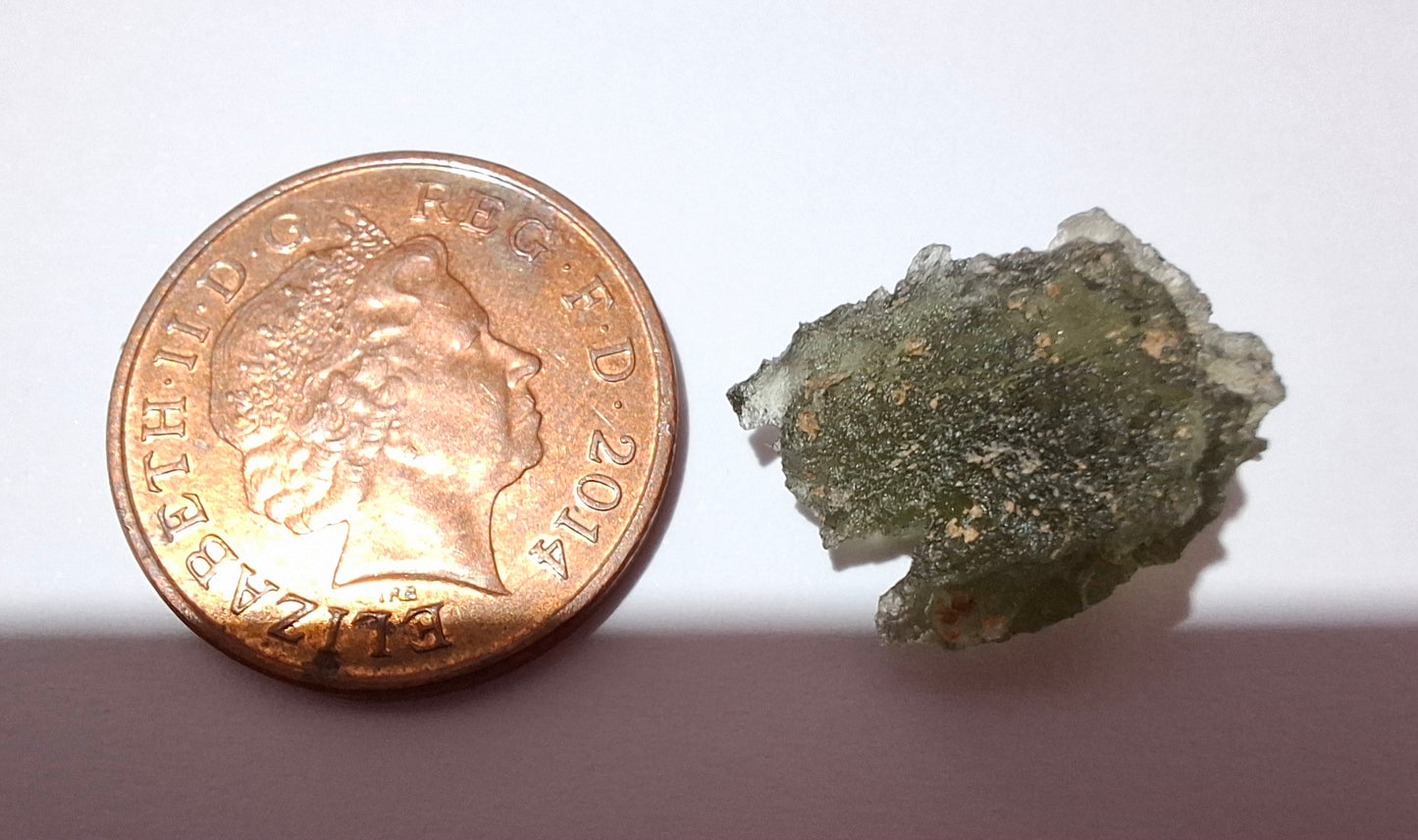 Moldavite Piece, 1.56g, Tektite (Ref: 357)