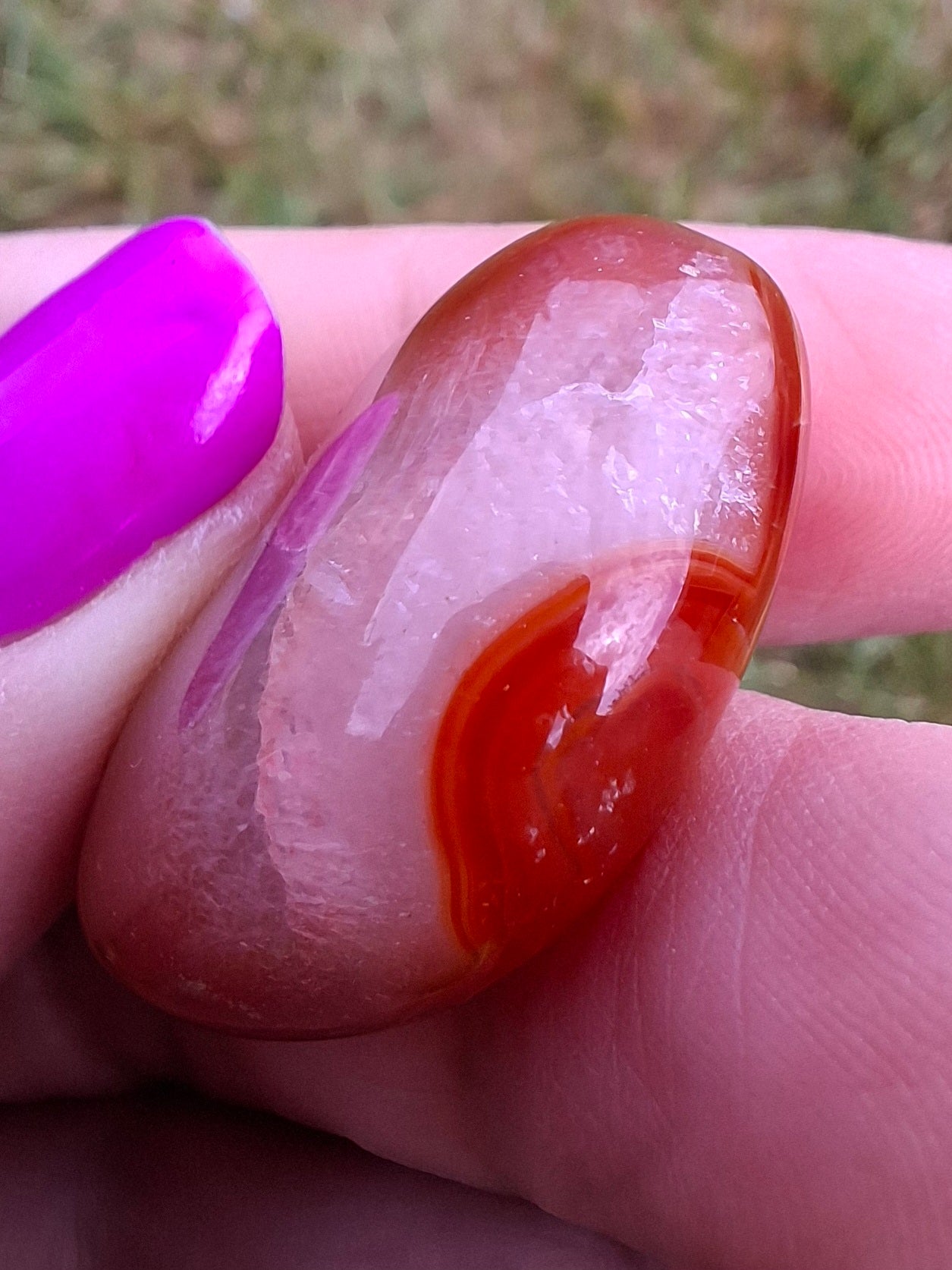Carnelian, Tumble Stone, Crystal (Ref: T63)
