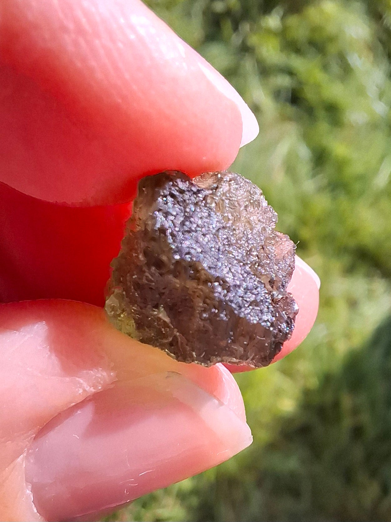 Moldavite Piece, CHLUM, 1.50g, Tektite (Ref: 143)
