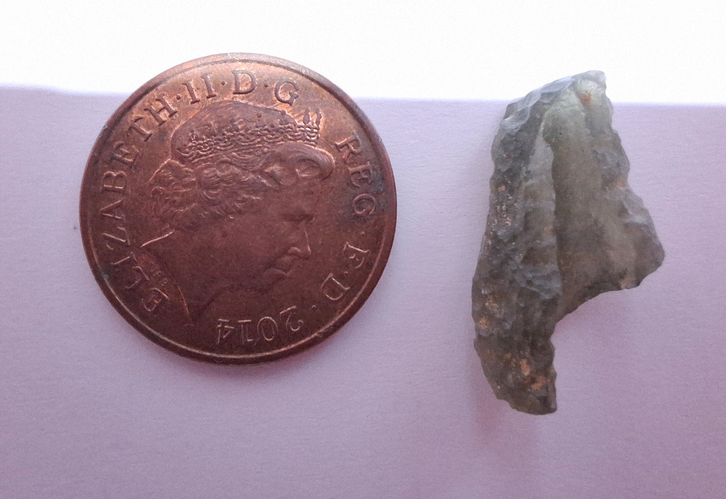 Moldavite Piece, 1.09g, Tektite (Ref: 577)