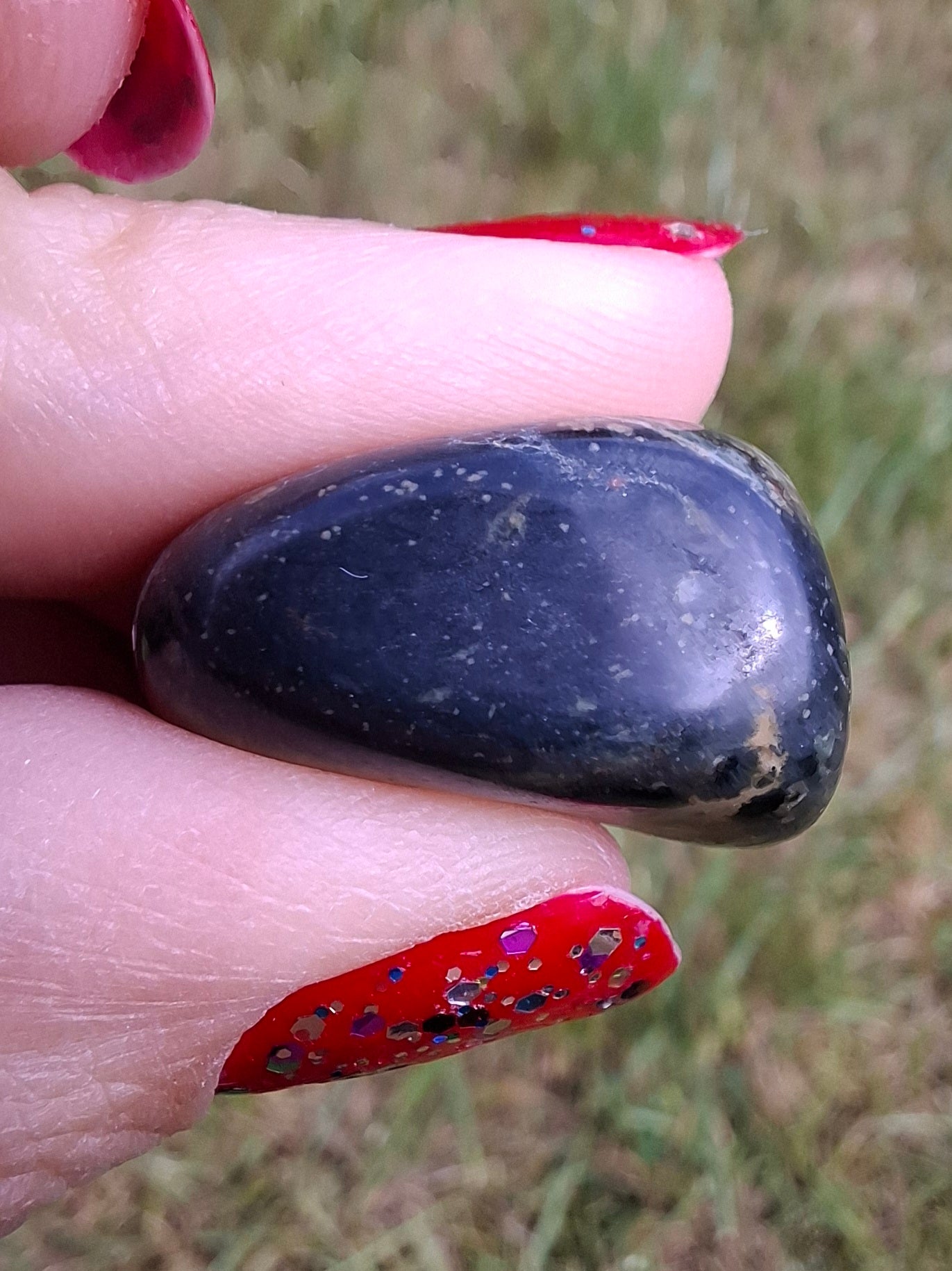 Kambaba Jasper, Tumble Stone, Crystal (Ref: T162)