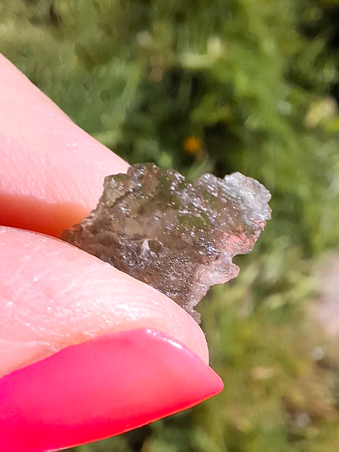 Moldavite Piece, 0.60g, Tektite (Ref: 1403)
