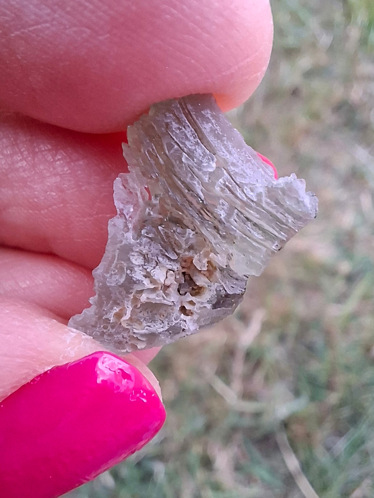 Moldavite Piece, SNOWFLAKE, FROSTED, BRUSNA, 0.92g, Tektite (Ref: 1499)