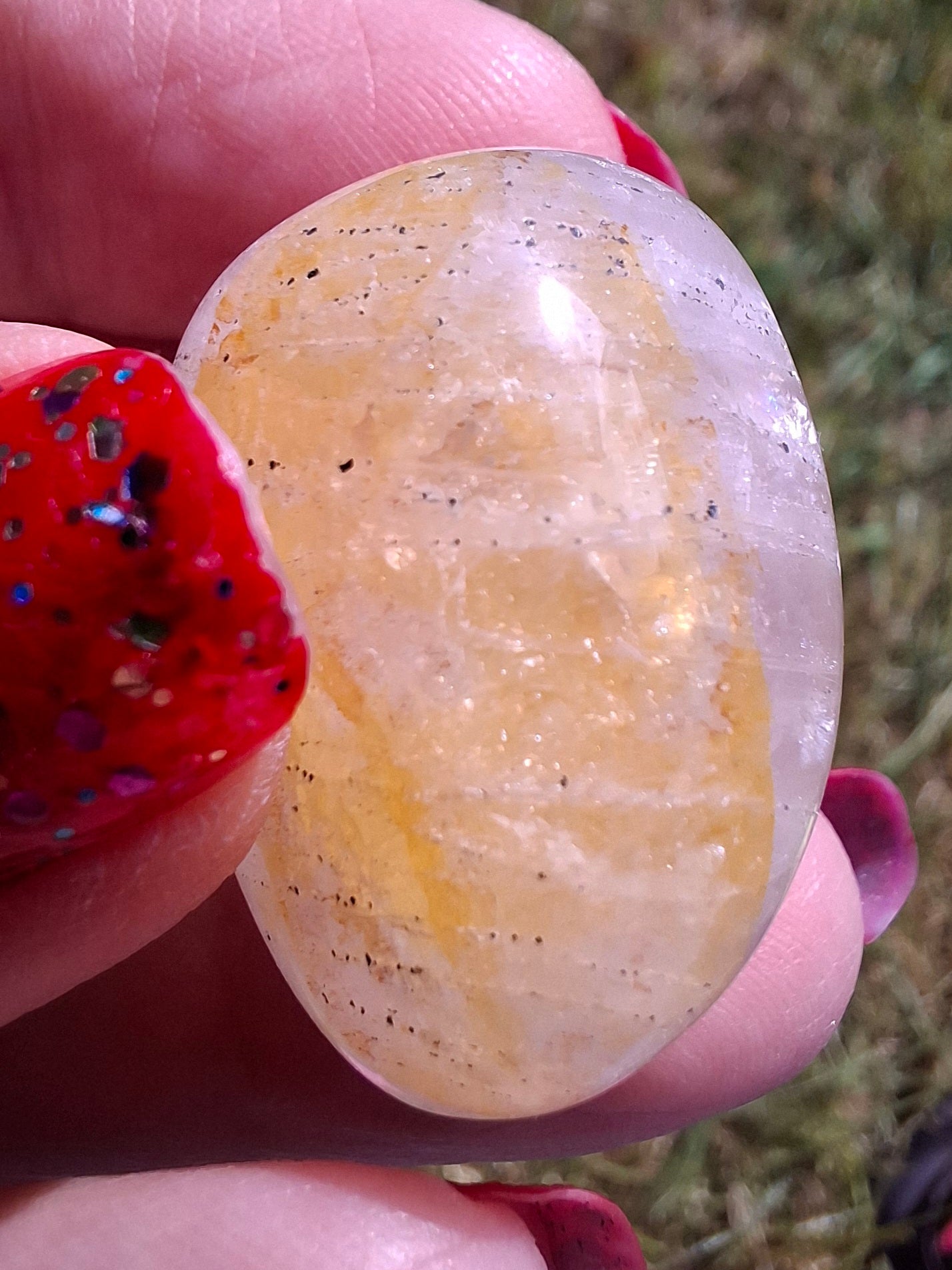 Golden Healer, Tumble Stone, Crystal (Ref: T188)