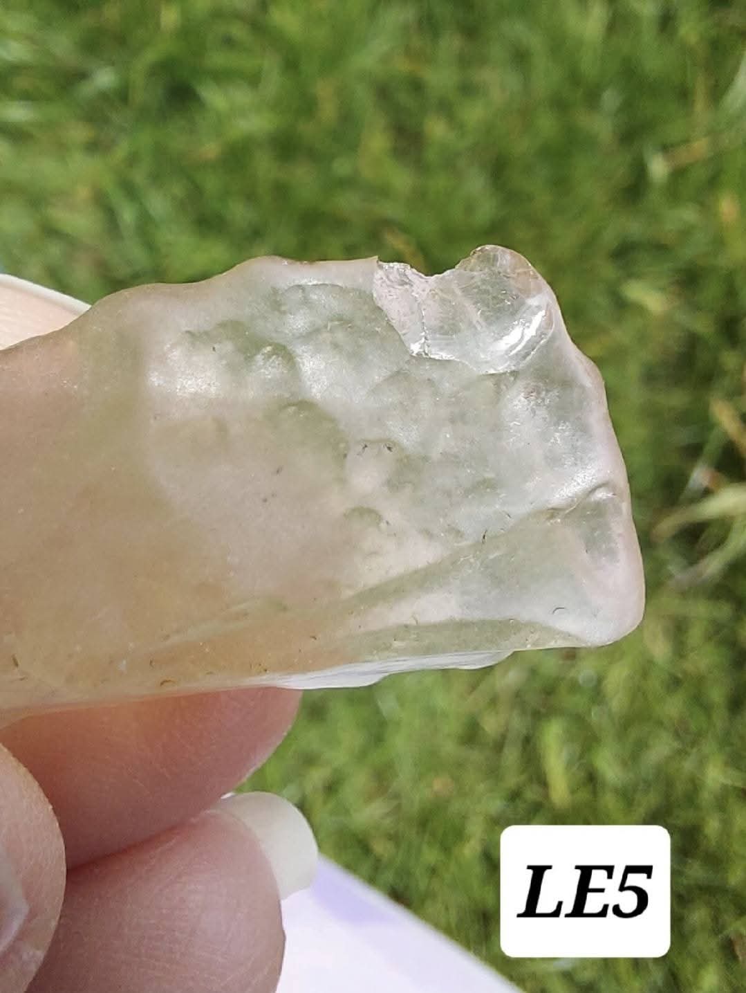 Libyan Desert Glass Piece, 7.46g, Tektite (Ref: LE5)
