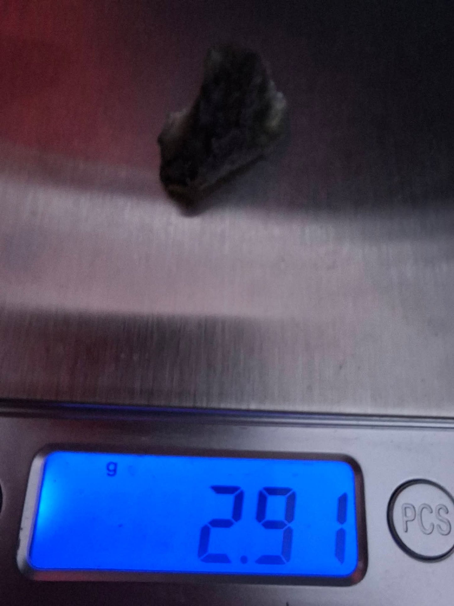 Moldavite Piece, MAROUSKOVO POLE, 2.91g, Tektite (Ref: 1359)