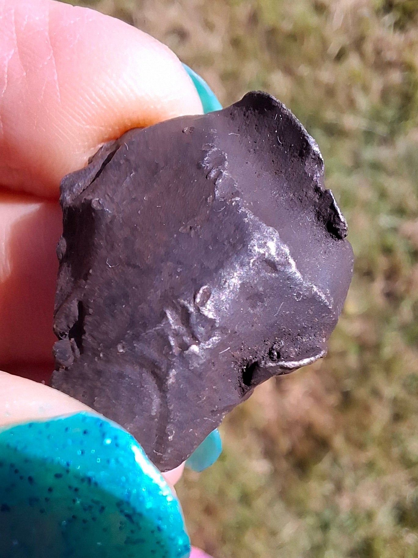 Gebel Kamil Iron Meteorite, 14.49g (Ref: K46)