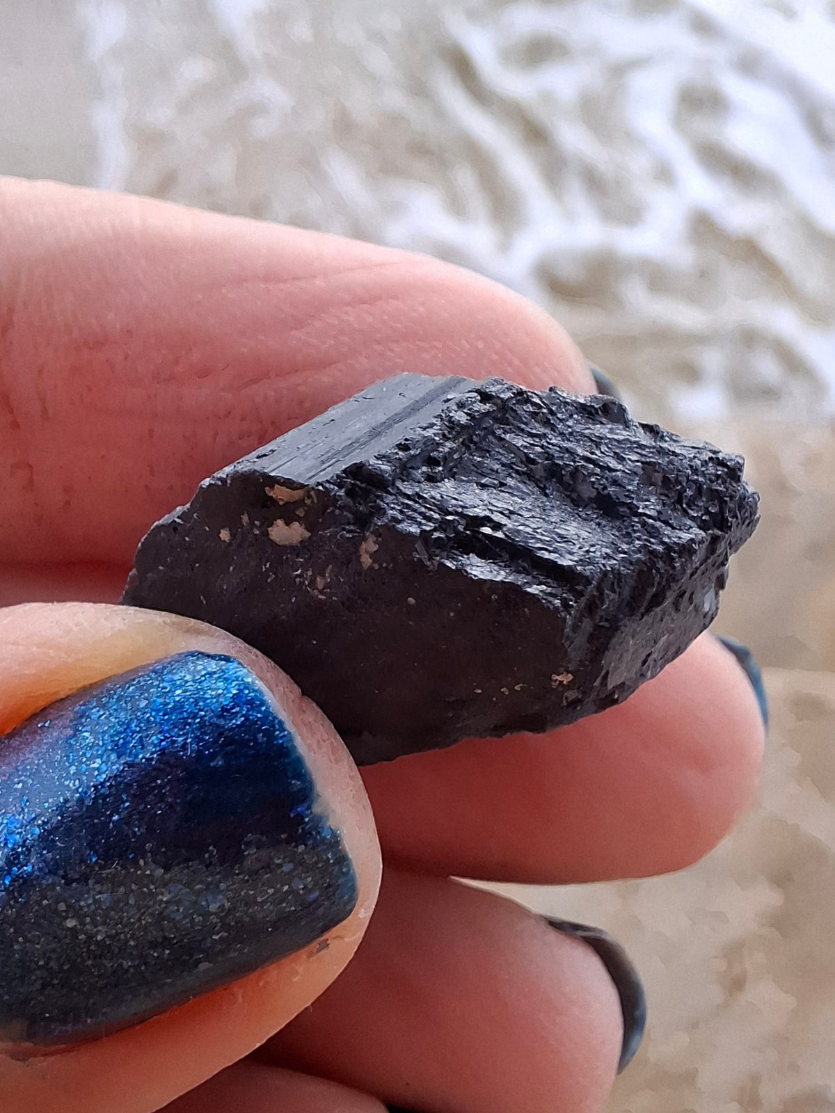 Black Tourmaline RAW, 8.86g, Crystal (Ref: RBT3)