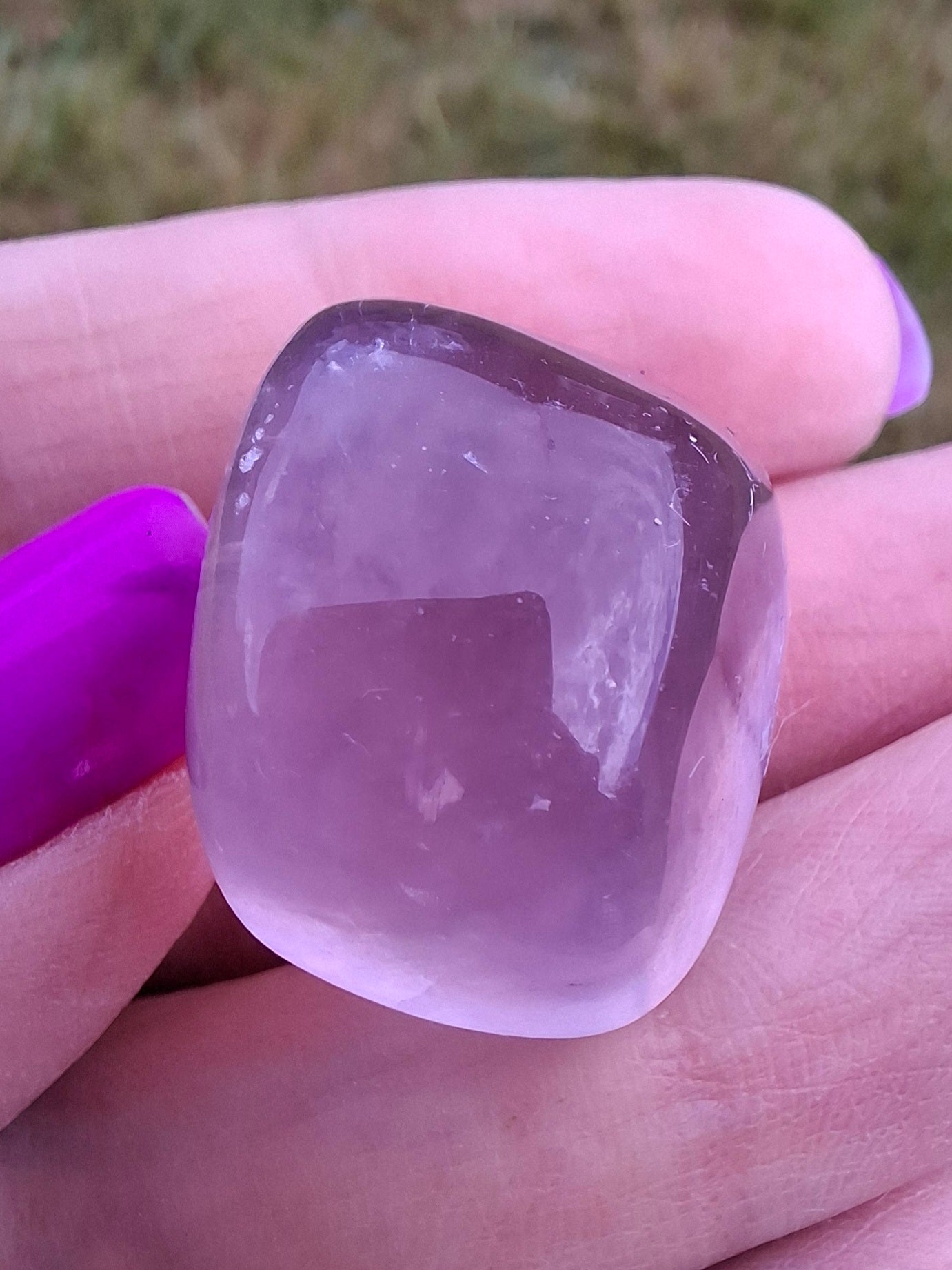 Fluorite, Tumble Stone, Crystal (Ref: T52)