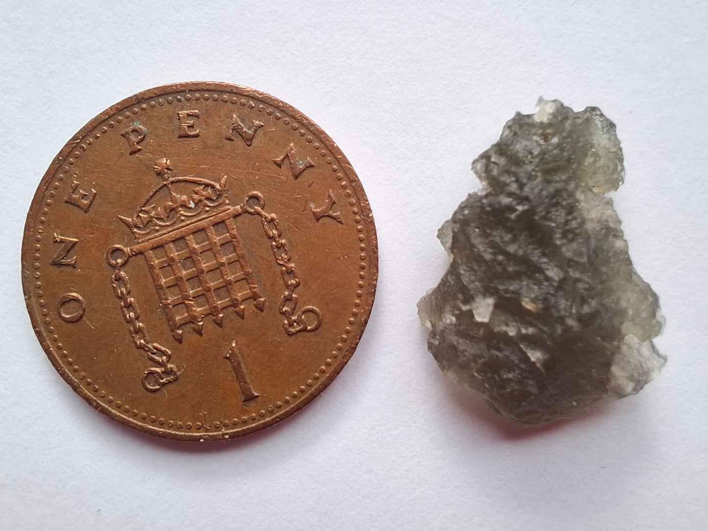 Moldavite Piece, 1.22g, Tektite (Ref: 1464)