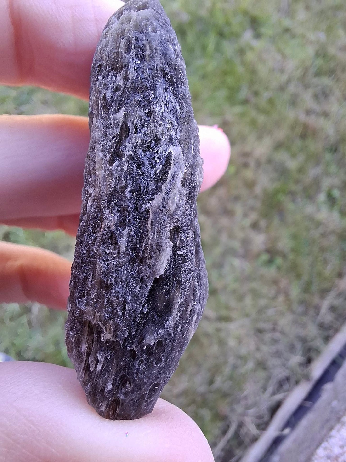Moldavite Piece, NESMEN HURKA,  26.87g, Tektite (Ref: 1170)
