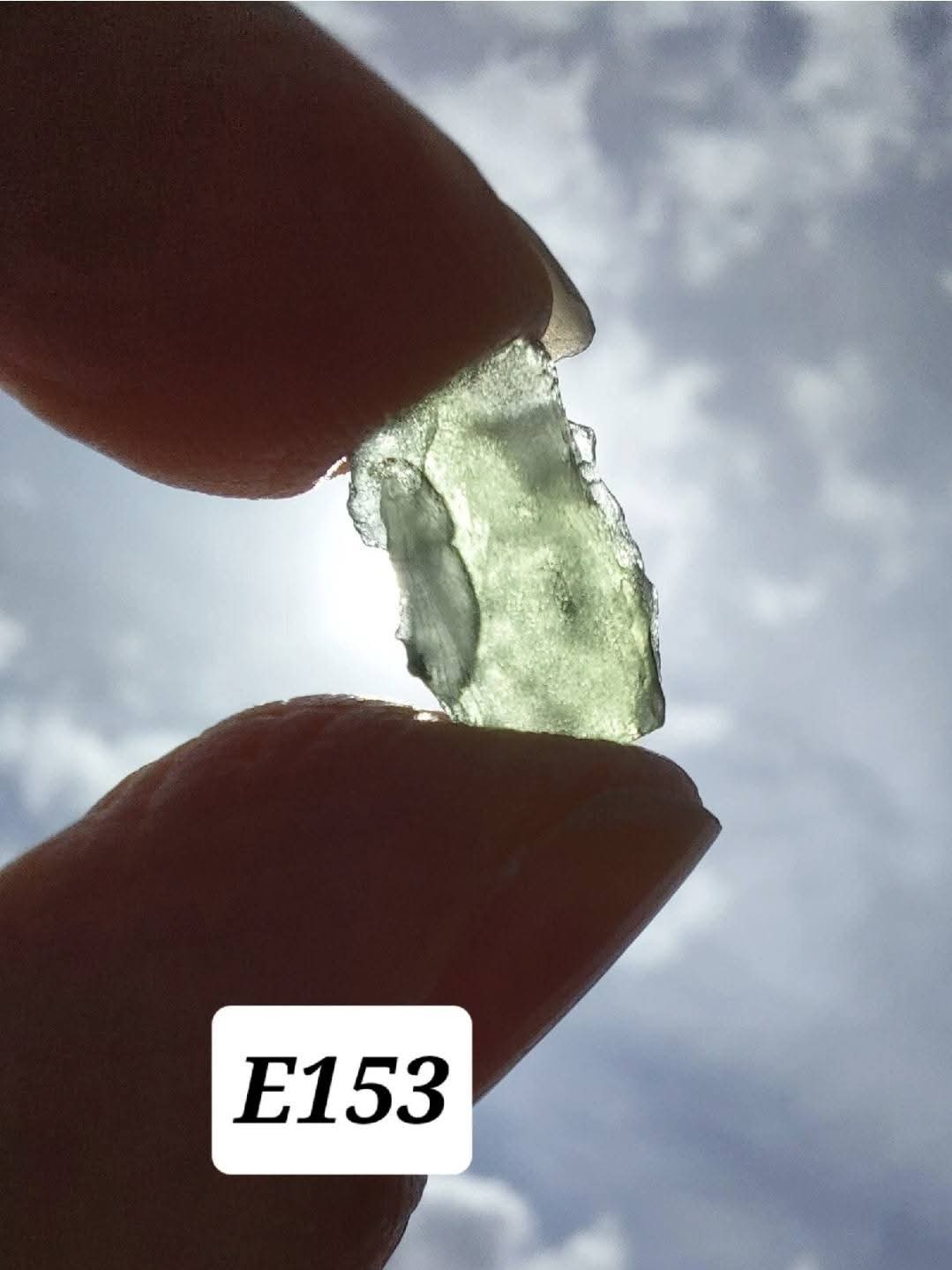 Moldavite Piece, 0.56g, Tektite (Ref: E153)