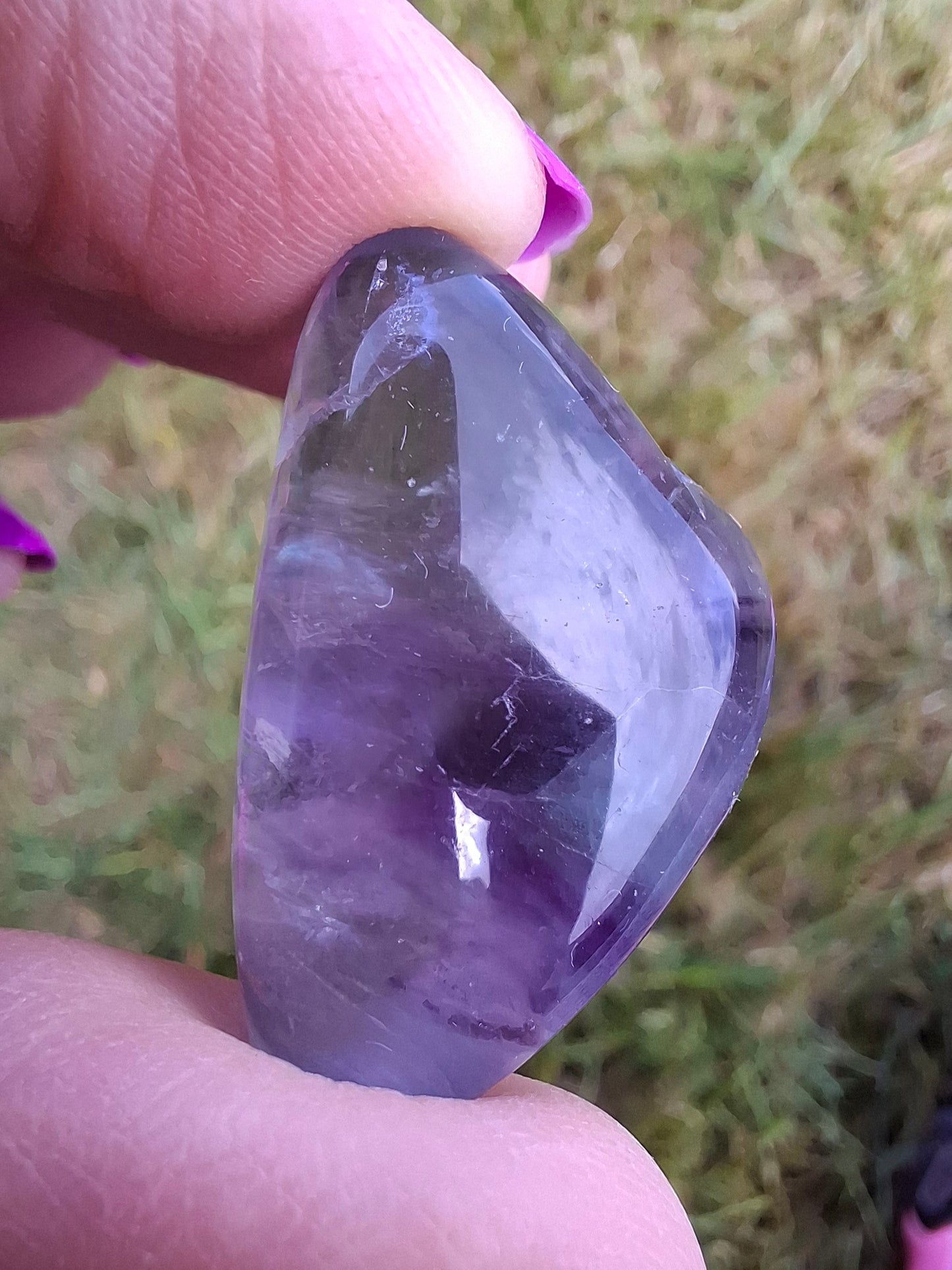 Fluorite, Tumble Stone, Crystal (Ref :T46)