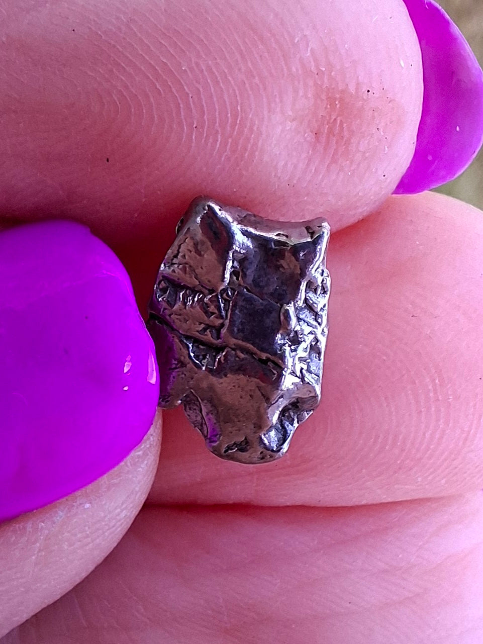 Campo del Cielo, 1.05g, Nickel Iron Meteorite (Ref: C9)