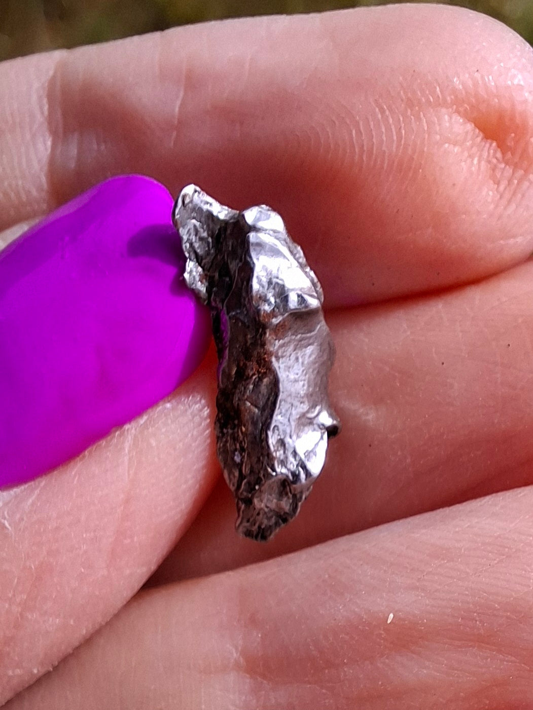 Campo del Cielo, 0.99g, Nickel Iron Meteorite (Ref: C8)