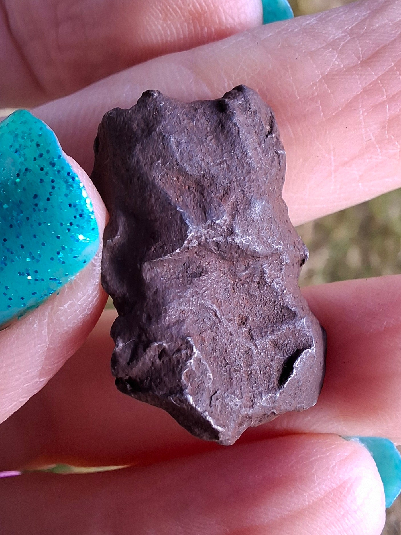 Gebel Kamil Iron Meteorite, 12.80g (Ref: K33)