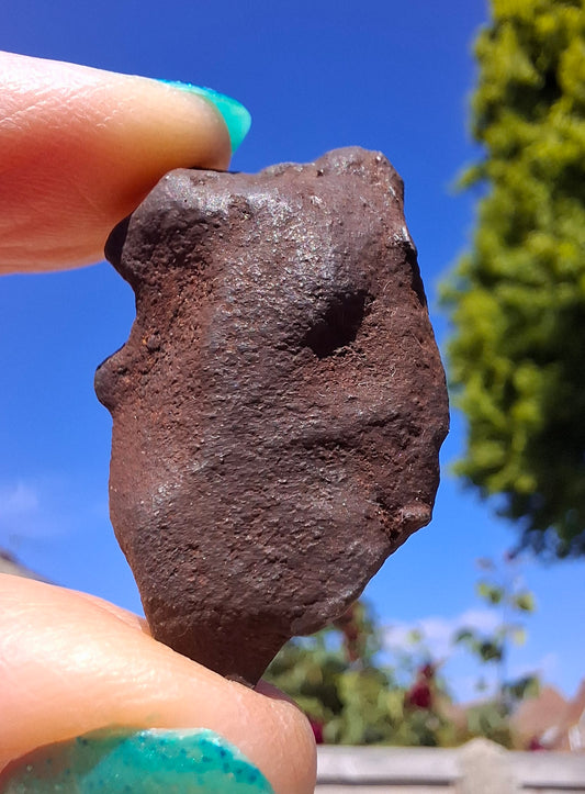 Gebel Kamil Iron Meteorite, 17.54g (Ref: K49)