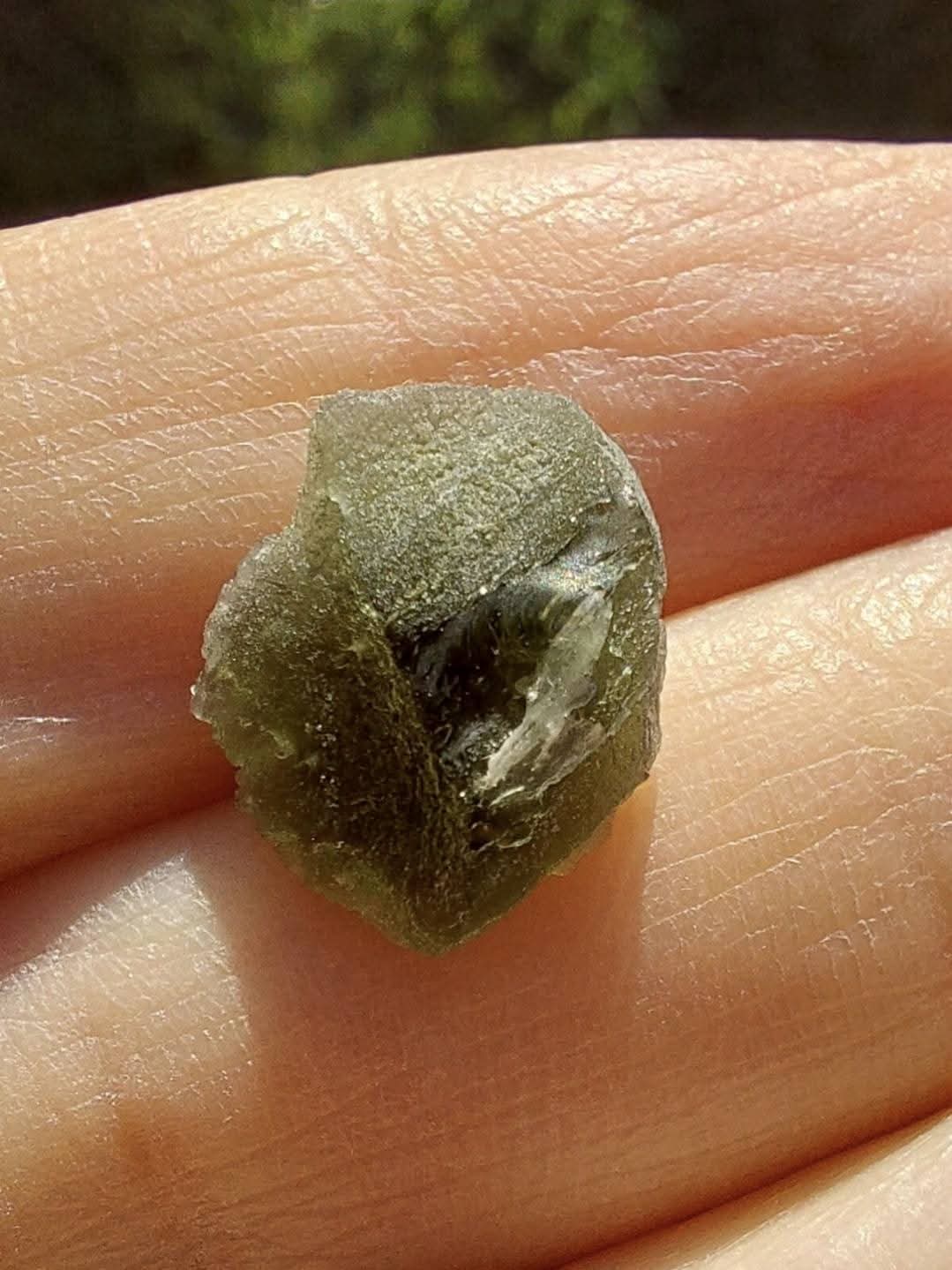 Moldavite Piece, 0.90g, Tektite (Ref: 928)