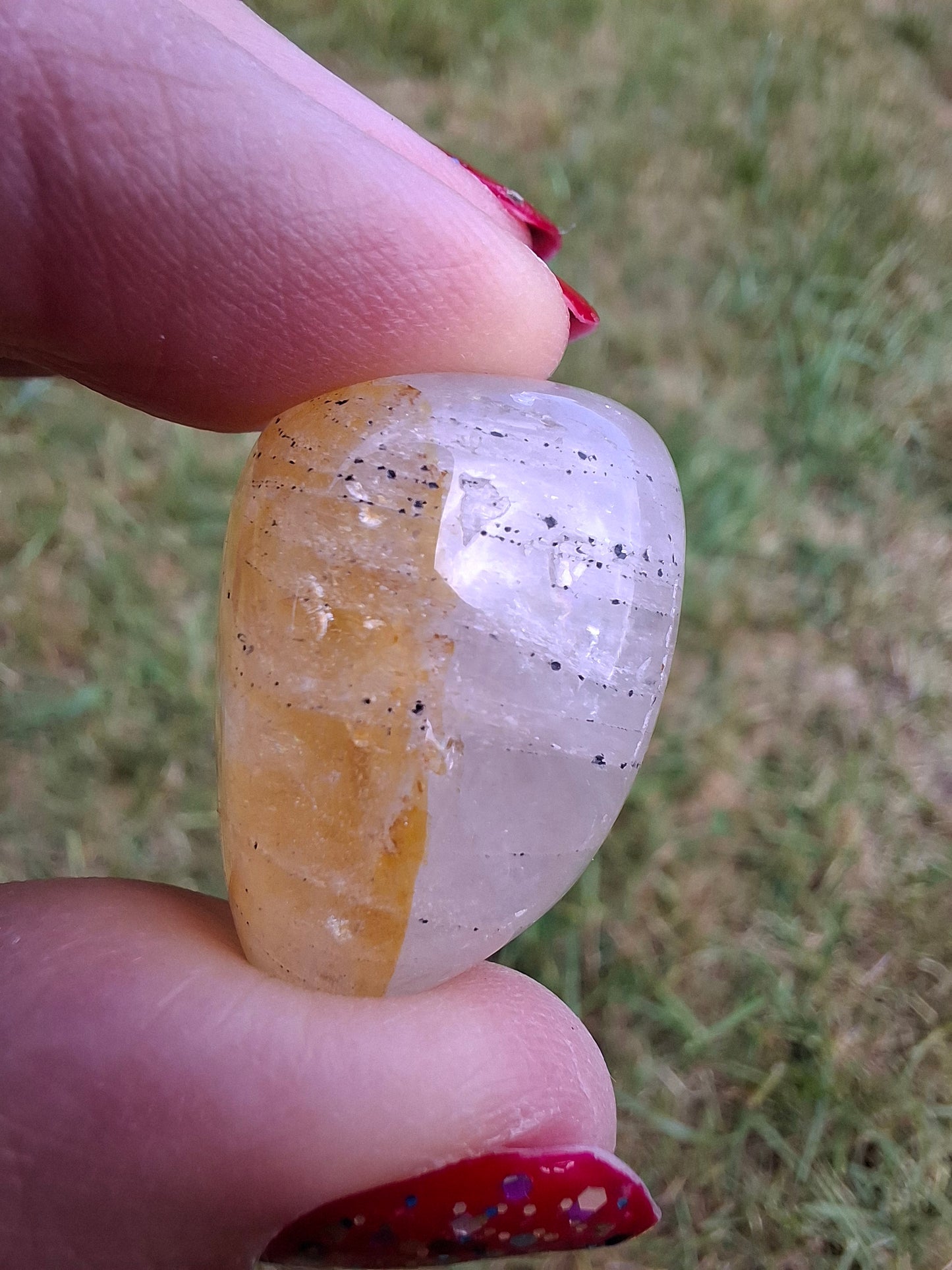 Golden Healer, Tumble Stone, Crystal (Ref: T188)