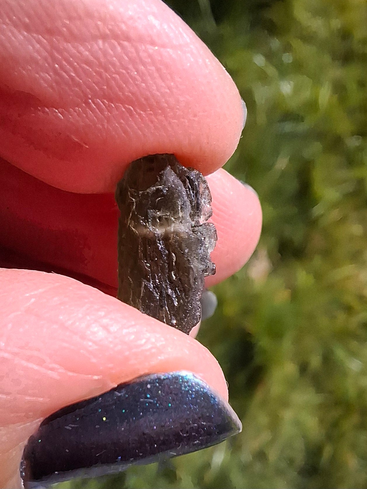 Moldavite Piece, 1.00g, Tektite (Ref: 1399)