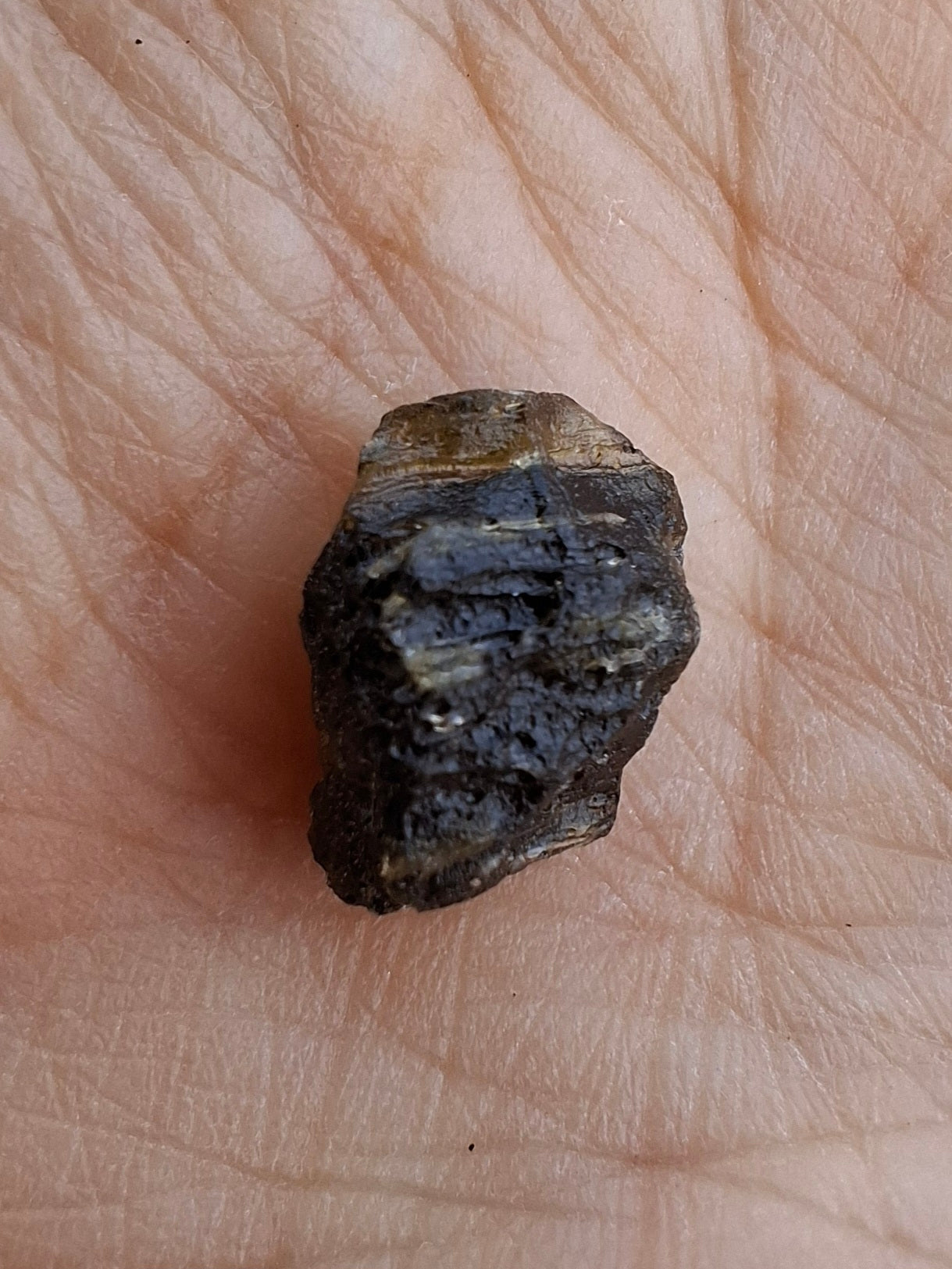 Moldavite Piece, 0.87g, Tektite (Ref: 1392)