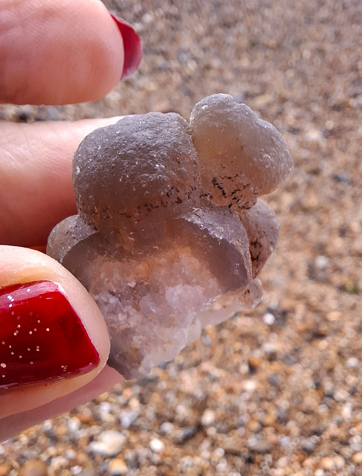 Nebula Chalcedony, 18.80g, Fossil (Ref: NC9)