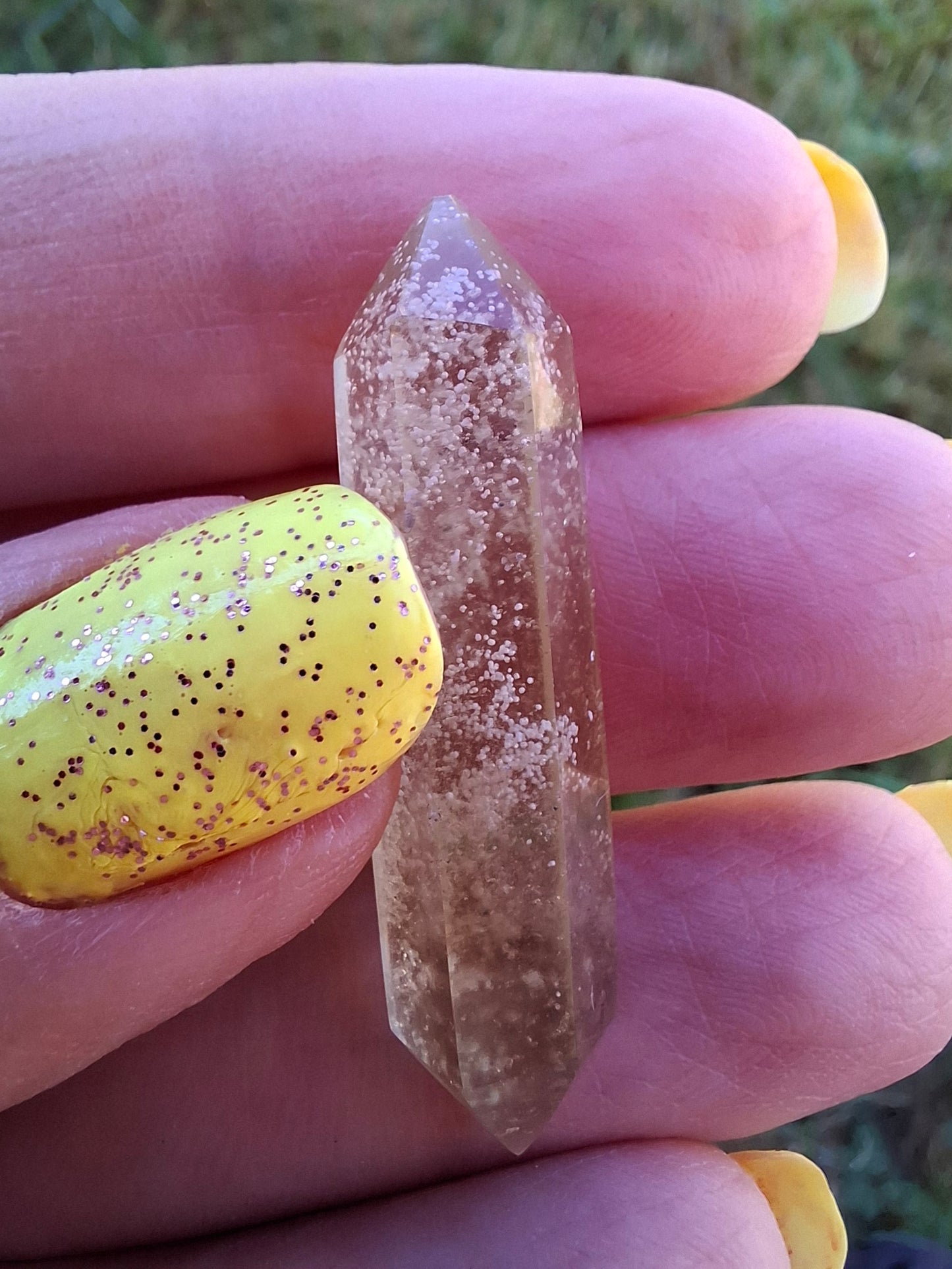 Libyan Desert Glass DT Carving, 3.94g, Tektite (Ref: LDT5)