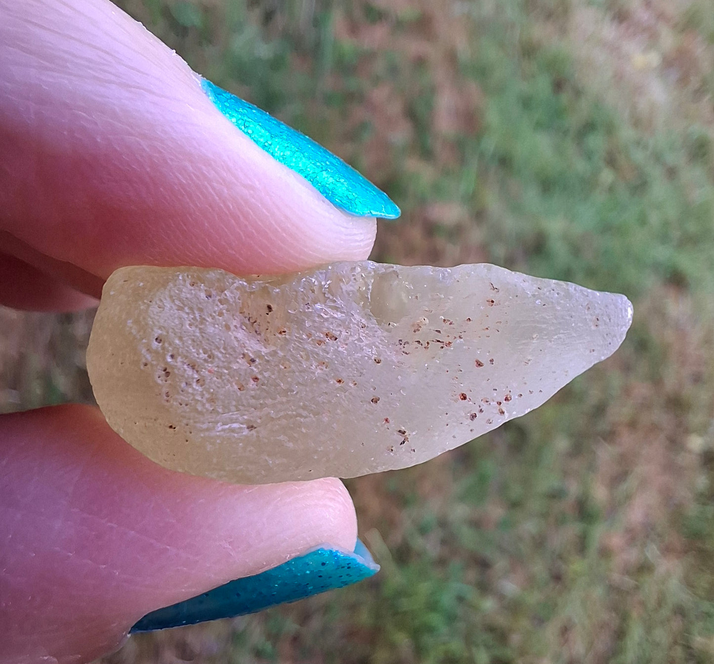 Libyan Desert Glass Piece, 11.78g, Tektite