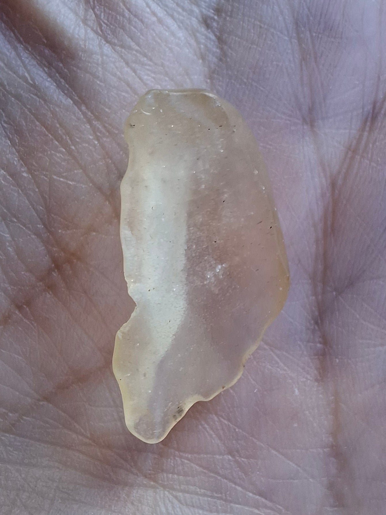 Libyan Desert Glass Piece, 2.27g, Tektite