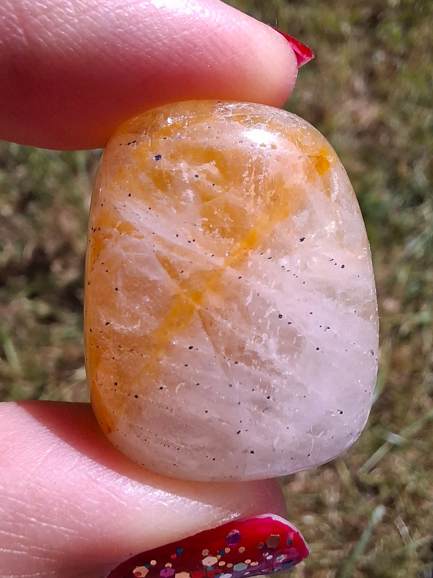 Golden Healer, Tumble Stone, Crystal (Ref: T191)