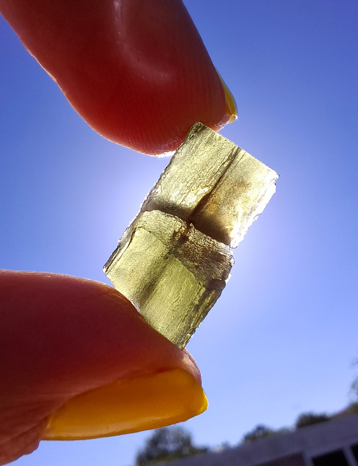 Moldavite Piece, 2.26g, Tektite (Ref: 1509)